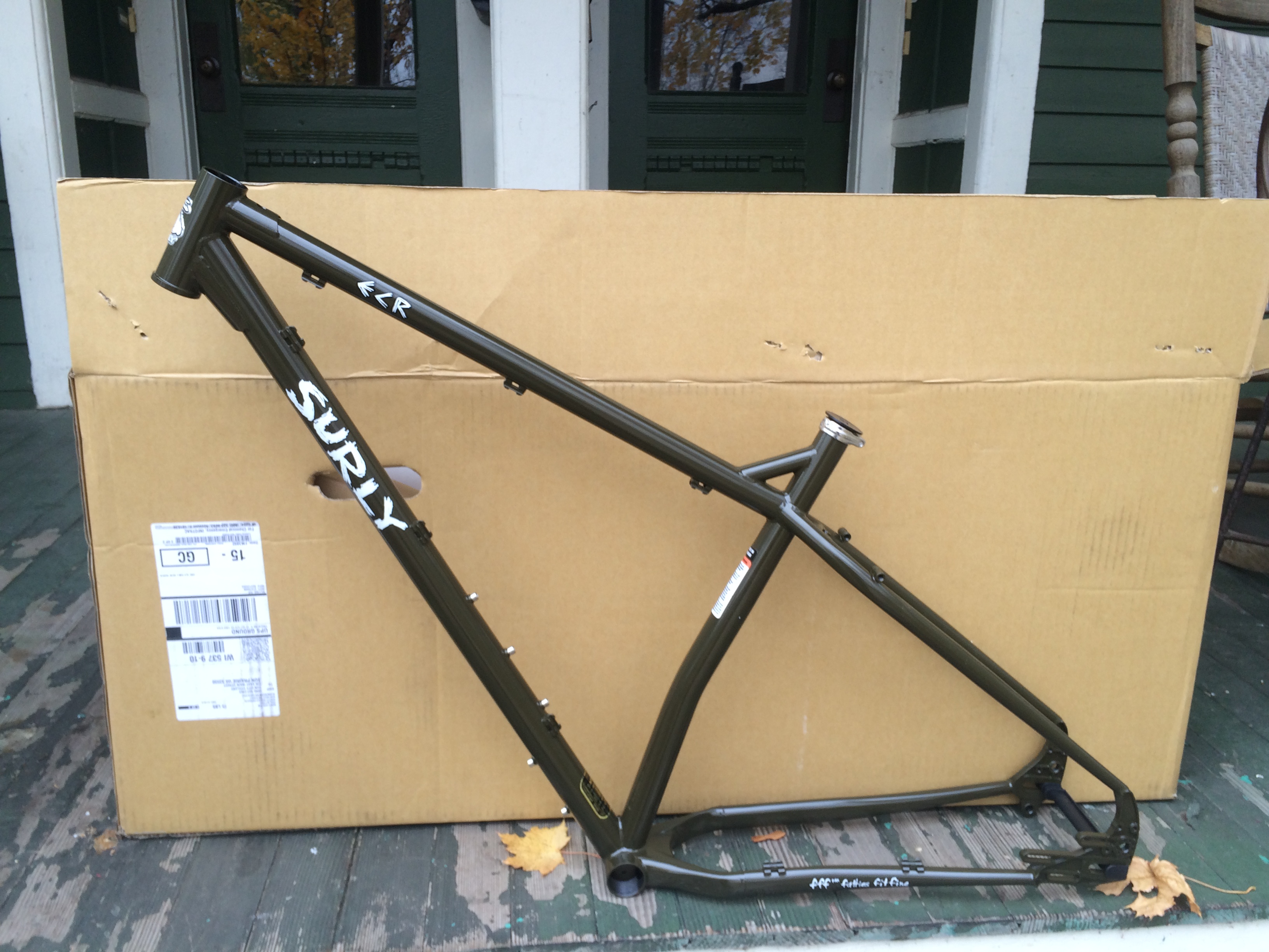 surly fat bike frame
